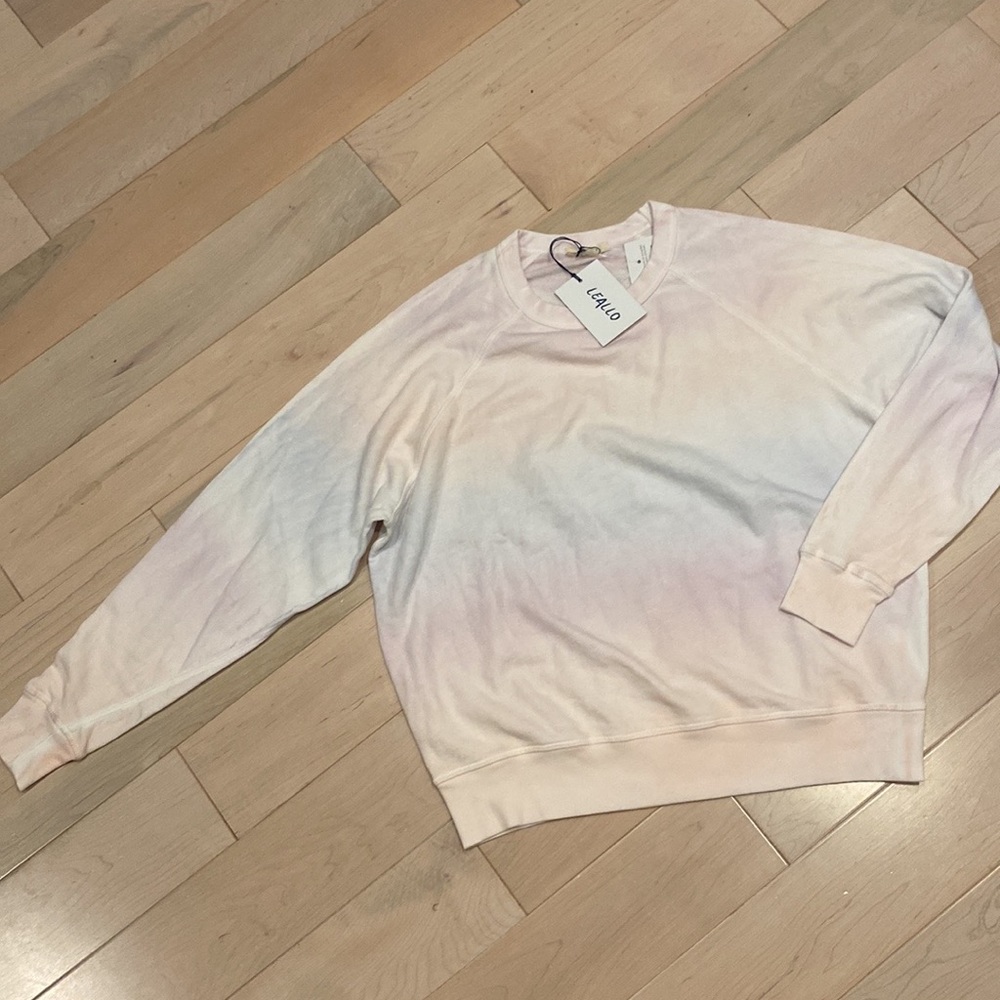 Leallo sale dune ombré sweatshirt M